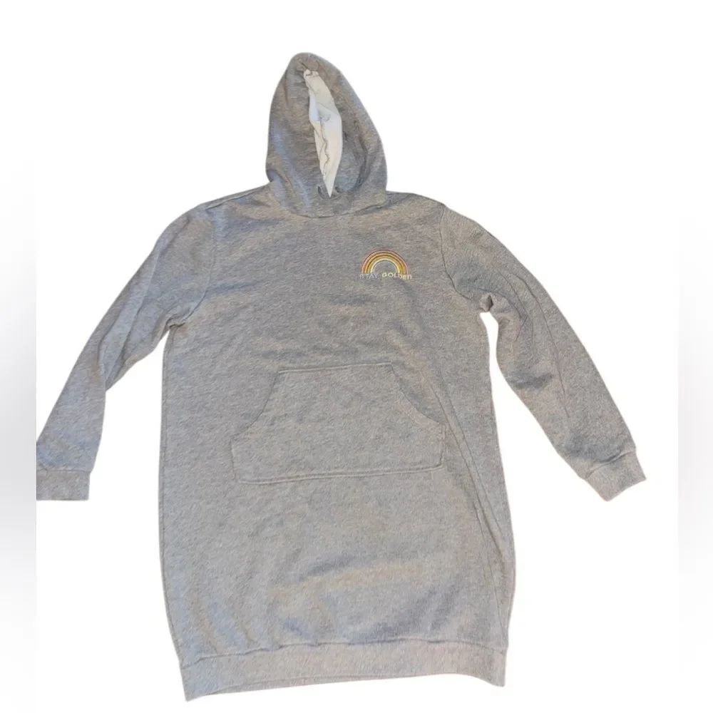 World Market Stay Golden Rainbow Hooded Sweatshirt One Size